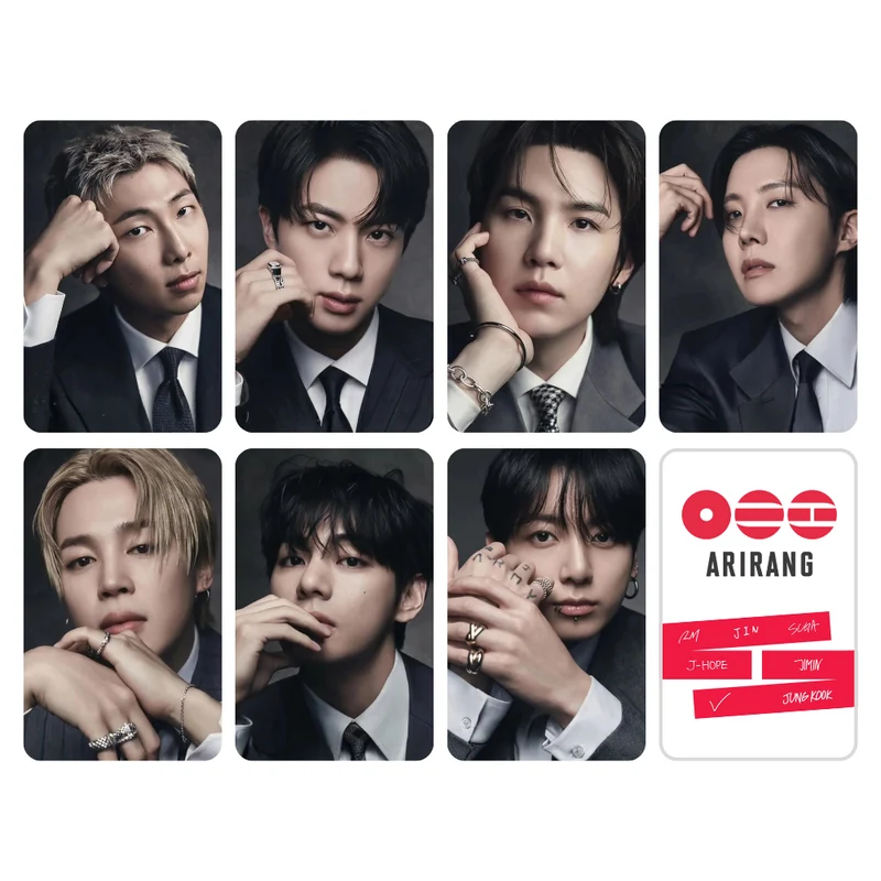 BTS Arirang Photocards (SET A) | KPop Collectible
