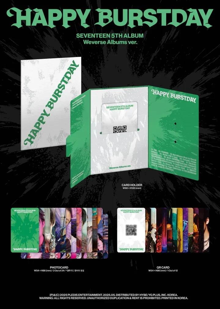 SEVENTEEN - Happy Burstday (Weverse Album Ver.)