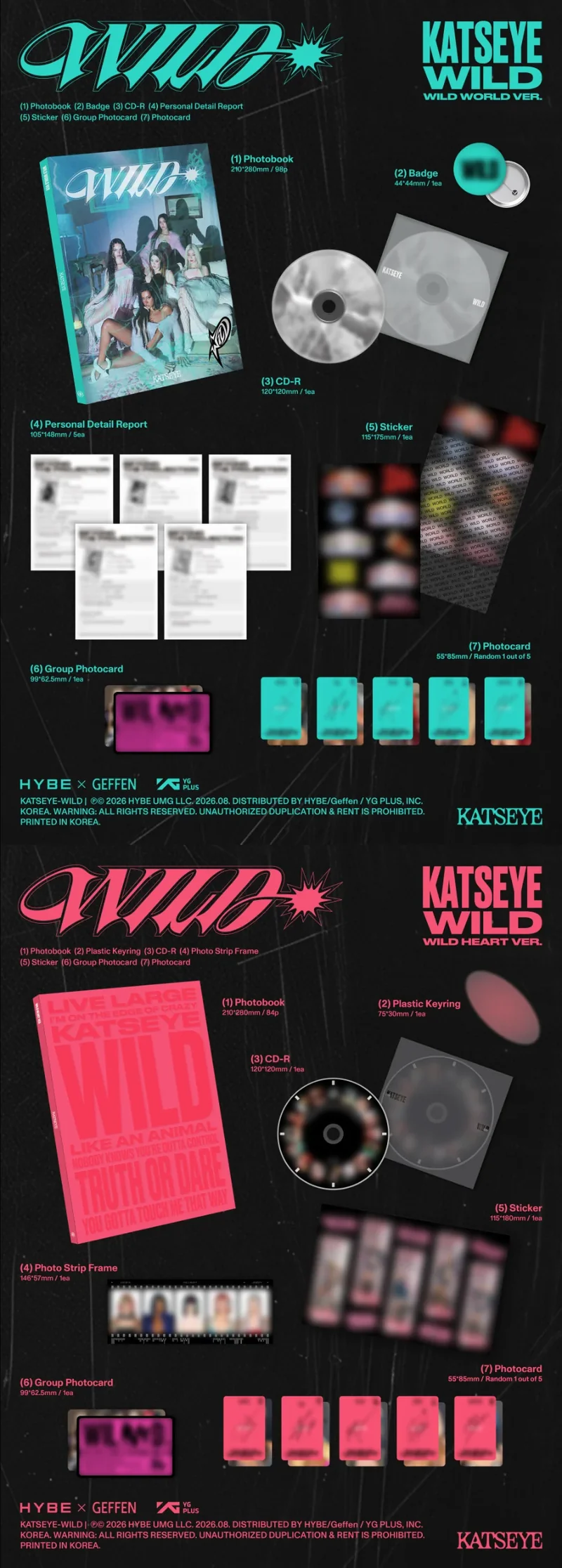 KATSEYE - WILD Álbum