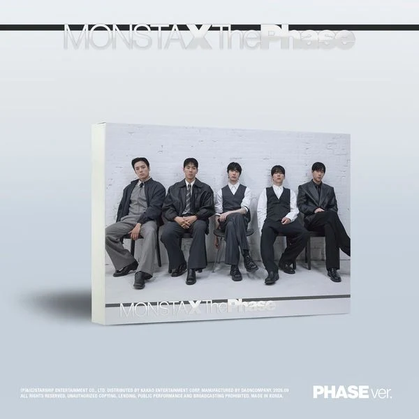 MONSTA-X “Phase” PHASE Ver. Álbum
