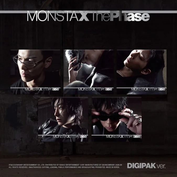 MONSTA-X “Phase” Digipack Ver. Álbum