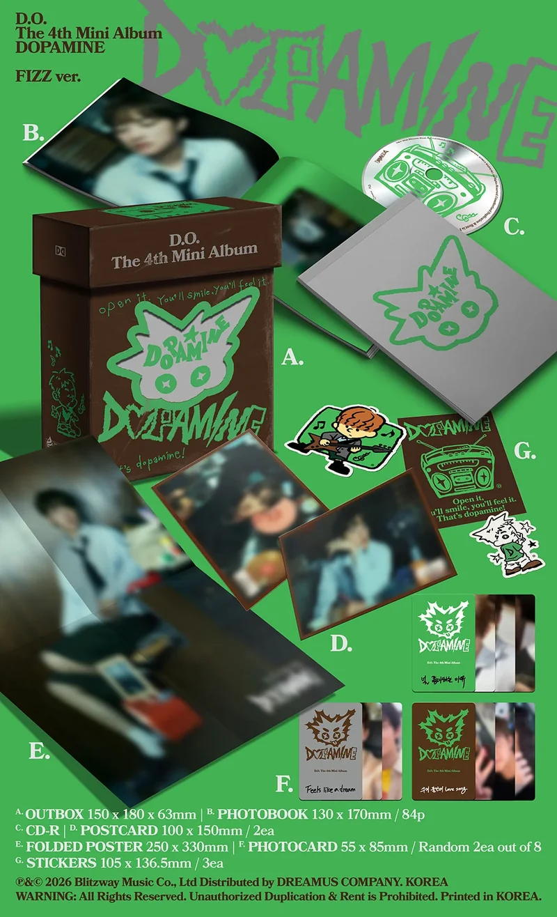 DOH KYUNG SOO (D.O) “Dopamine” (FIZZ Ver.)