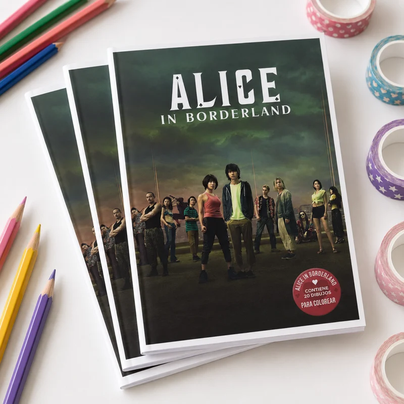 Alice in Borderland - Librito para pintar