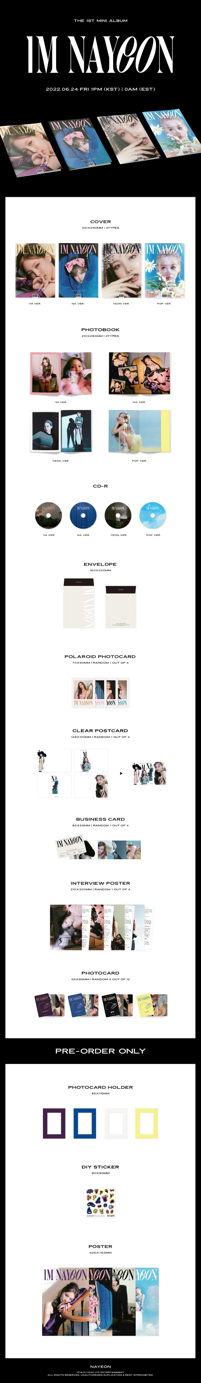 TWICE NAYEON - [IM NAYEON] Álbum