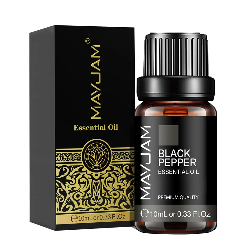 MAYJAM 10ML Essential Oil Lavender Jasmine Eucalyptus Vanilla Sandalwood Bergamot Rosemary Citronella Cinnamon Fragrance Oil