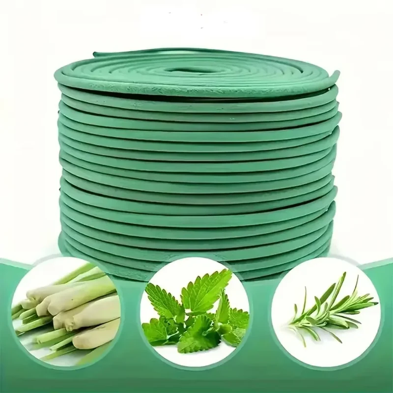 Natural Lemongrass Scent 20/40pcs Citronella Incense Coils with Holder - Outdoor, Poolside, Patio, Porch, Deck, Camping