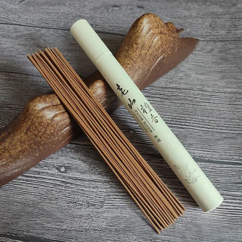 Y 40Pcs Natural Sandalwood Incense Sticks Home Incense Stick Aroma Blessing Ceremony Pray Buddha Incense Lavender Green Tea Rose