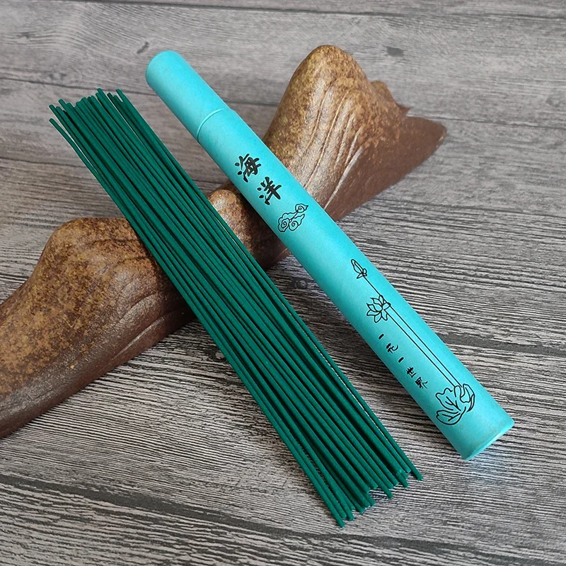 Y 40Pcs Natural Sandalwood Incense Sticks Home Incense Stick Aroma Blessing Ceremony Pray Buddha Incense Lavender Green Tea Rose