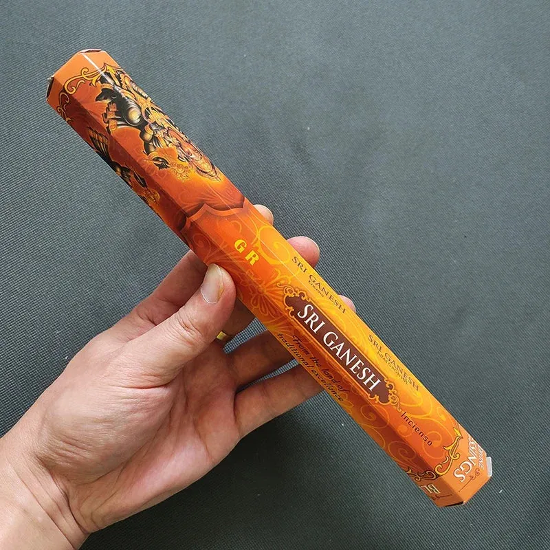 Y 20 Sticks Indian Incense White Sage Meditation Lavender Yoga Sea Breeze Love Incense Purifying Air Deodorization Aromatherapy