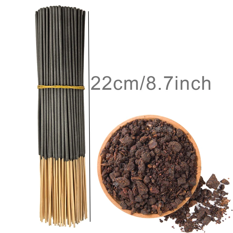 20/50/100/200/403 Pieces, Handmade High-Quality Myrrh Incense Sticks - Artificial Wood Removes Smoke Odor, Purifies the Air, Long-Lasting Fragrance, Suitable for Home, Camping, Garden, Pool and Outdoor Activities - Air Purifi