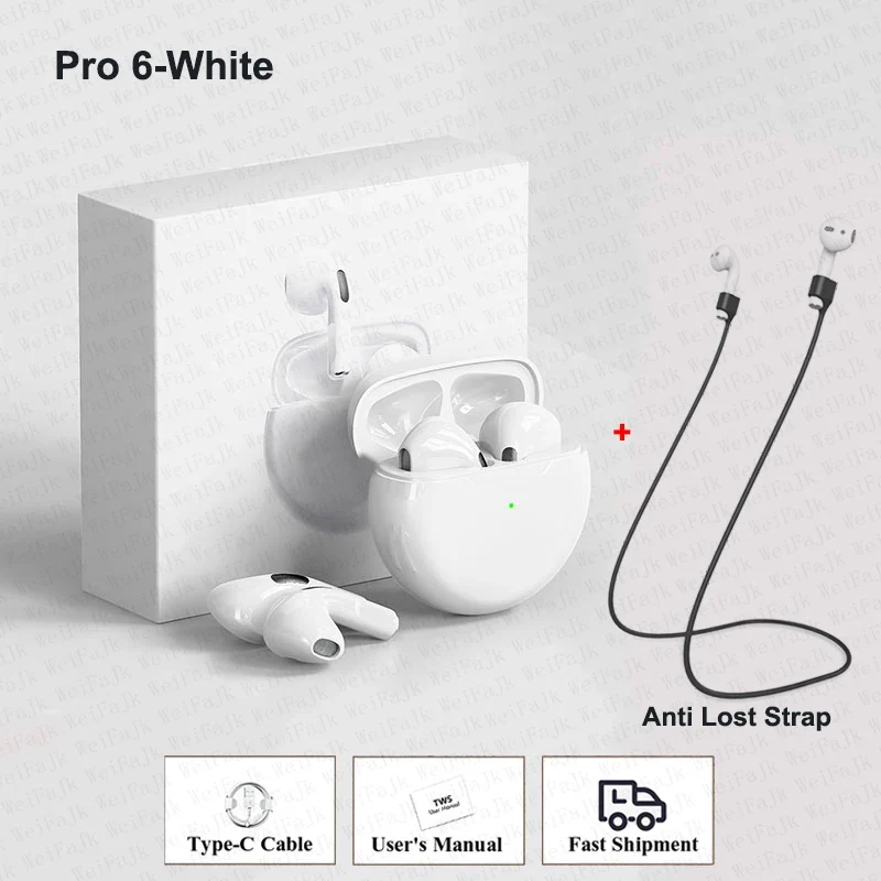 Original Wireless Bluetooth Earphones In Ear Earbuds Sports Noise Cancelling Air Pro TWS Max Headset For Apple iPhone Headphones