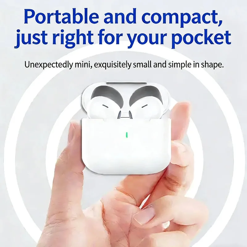 New Air Pro True Wireless Bluetooth Earphones Headphones HiFi Sound Latency ANC Noise Reduction Earbuds for IPhone Android
