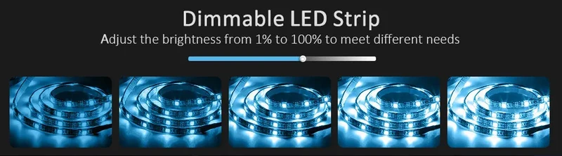 LED Strip Light ,RGB 5050/SMD3535, Flexible Ribbon, DIY Led Light Strip RGB Tape Diode DC 12V bluetooth Christmas lights