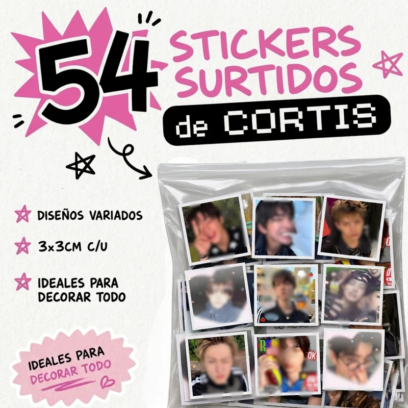 54 Stickers de CORTIS