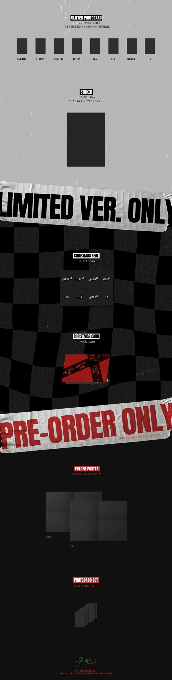 STRAY KIDS - Christmas EveL Álbum Edición Limitada