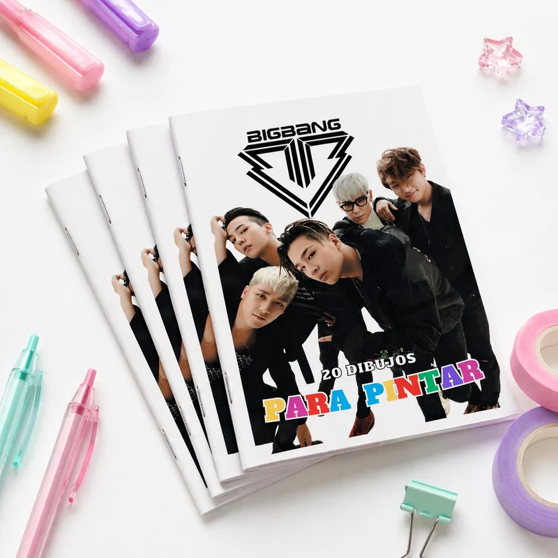 BIGBANG - Librito para pintar