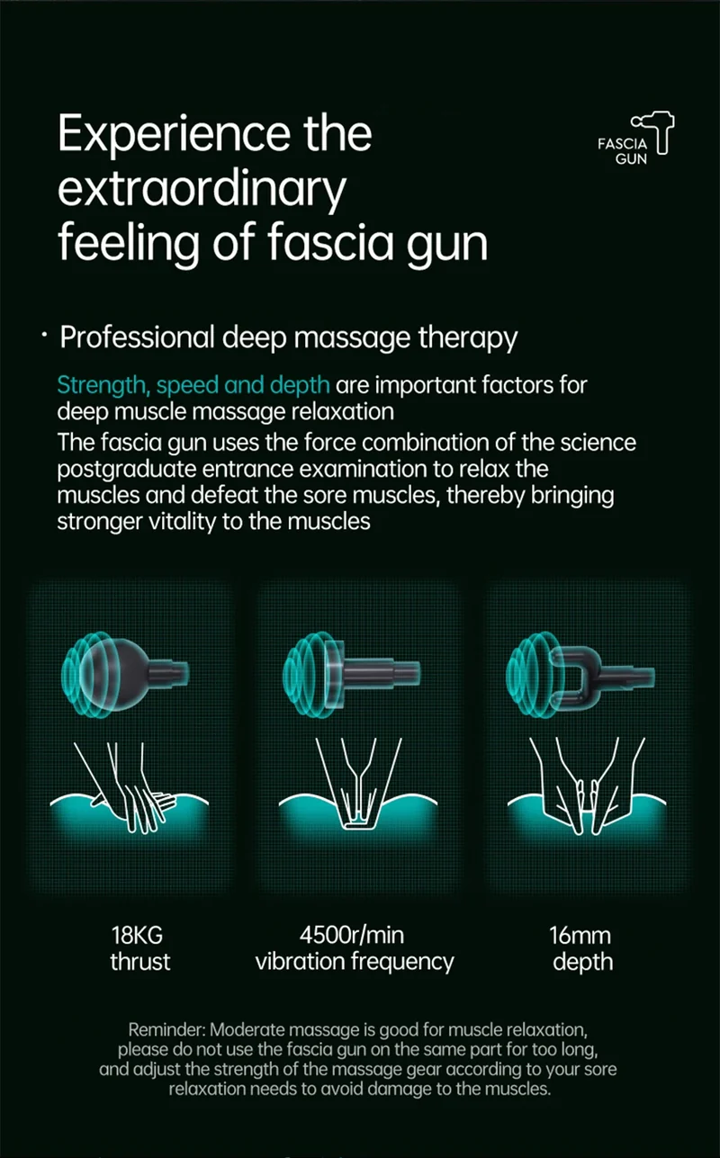 99 Speed Professional Muscle Massage Gun Massager Massager for Neck and Back Massage Instrument Dropshipping Fitness Equipment