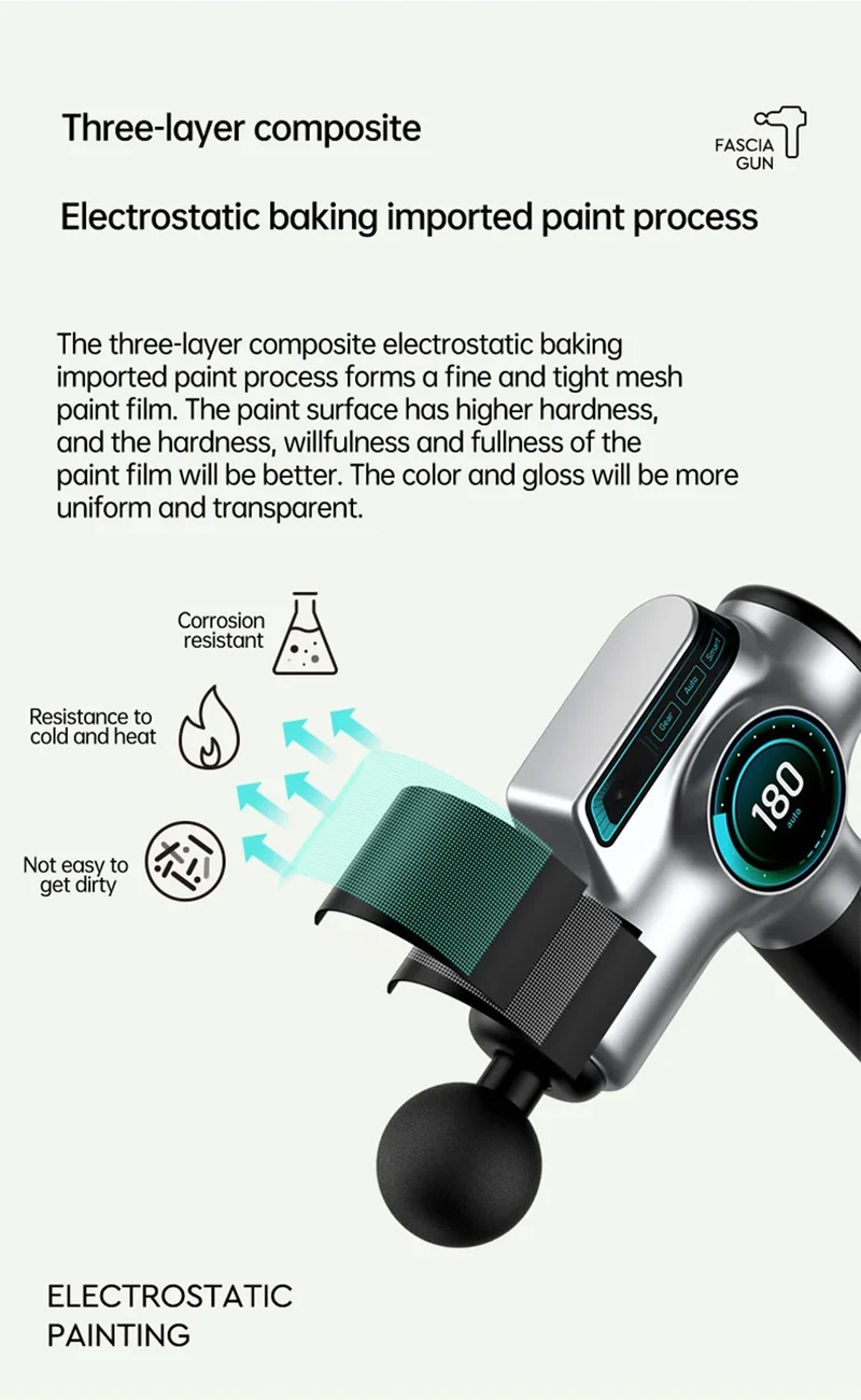 99 Speed Professional Muscle Massage Gun Massager Massager for Neck and Back Massage Instrument Dropshipping Fitness Equipment