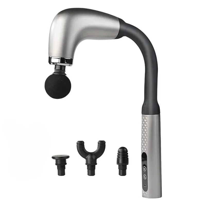 2025 New Smart Fascia Gun Electric Massager Massage Hammer Electric Fascia Gun Home Handheld Hammer Back Artifact Christmas Gift
