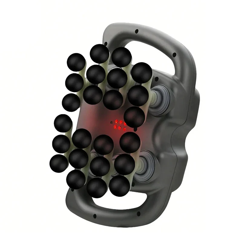 16/24 Head Fascia Gun Muscle Massage Gun High Frequency Neck Shoulder Waist Massage Machine Professional Muscle Massage Gun