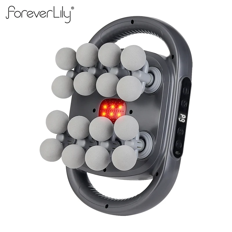 16-Head Fascia Gun High-Frequency Vibration Body Massage Gun Waist and Back Massager Neck Shoulder Massager Muscle masajeador