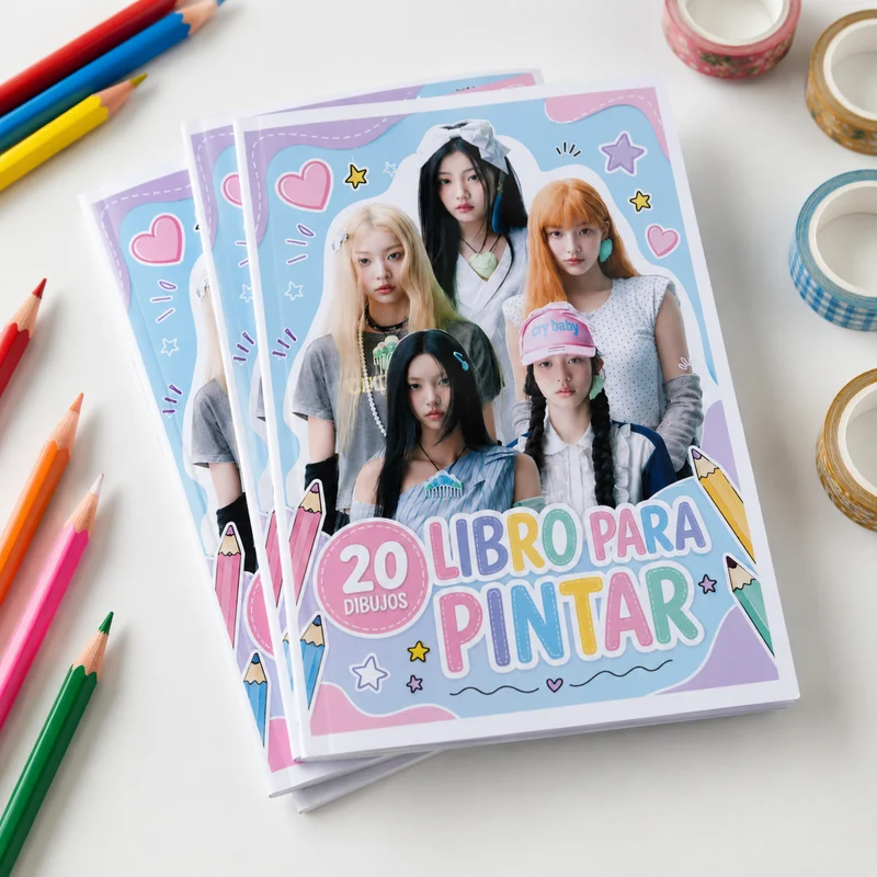 ILLIT - Librito para pintar