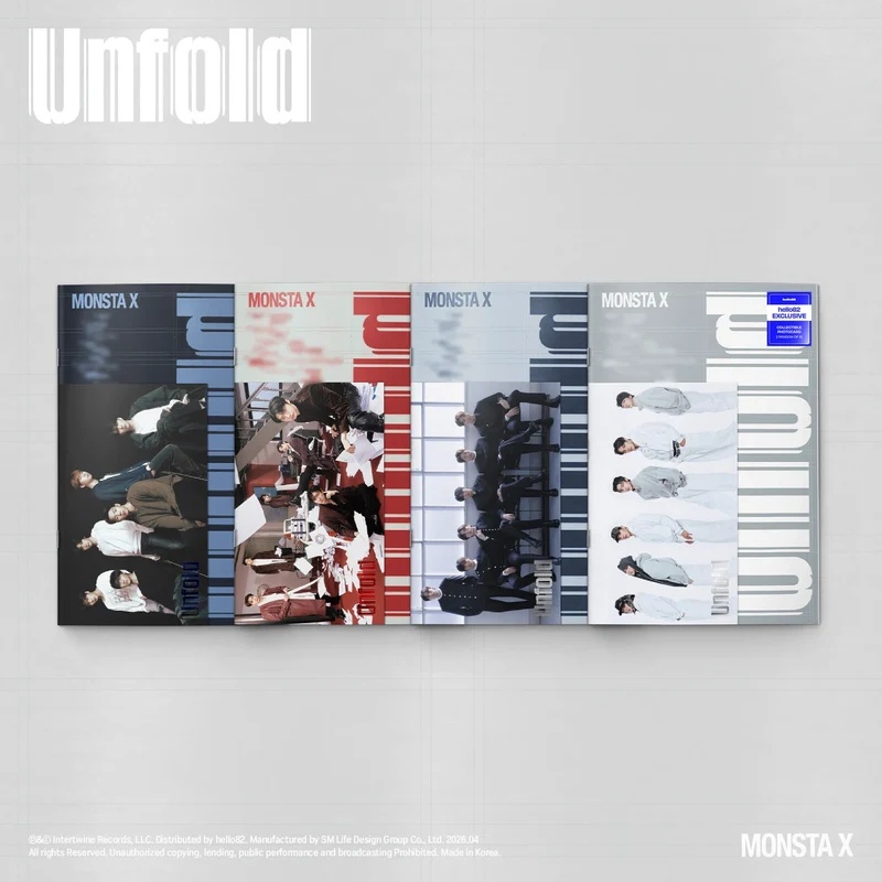 MONSTA X - Unfold (STANDARD VER.) Álbum