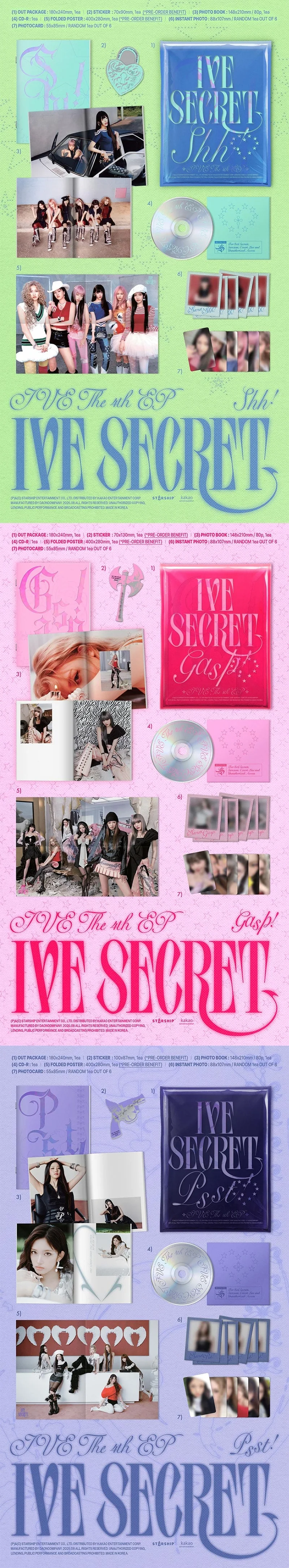 IVE - IVE SECRET Álbum