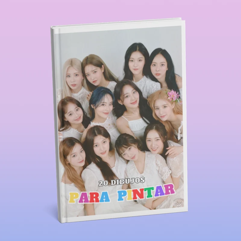 LOONA - Librito para pintar