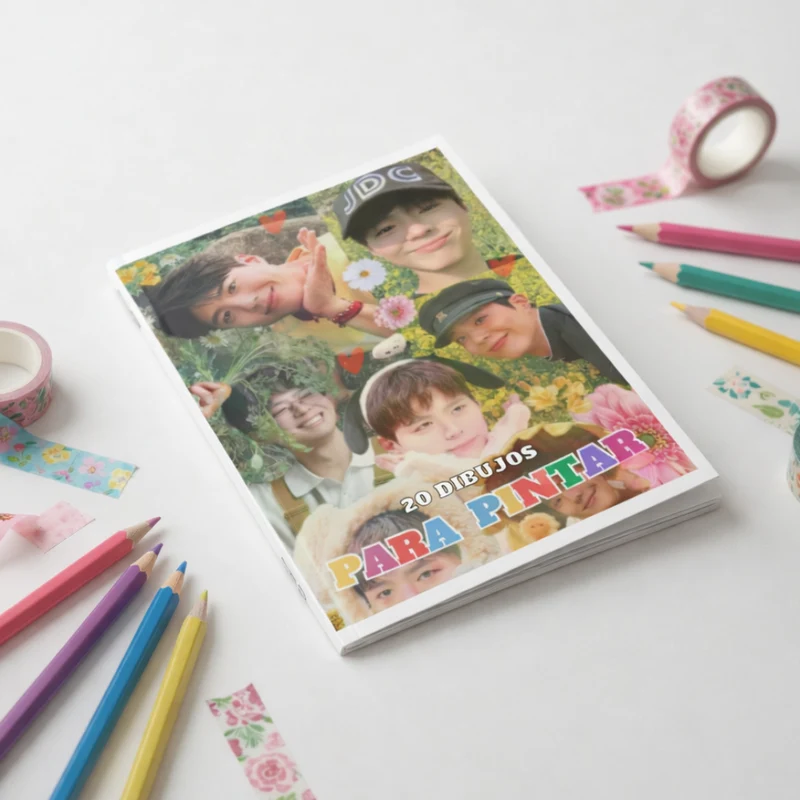 Park Bo Gum - Librito para pintar