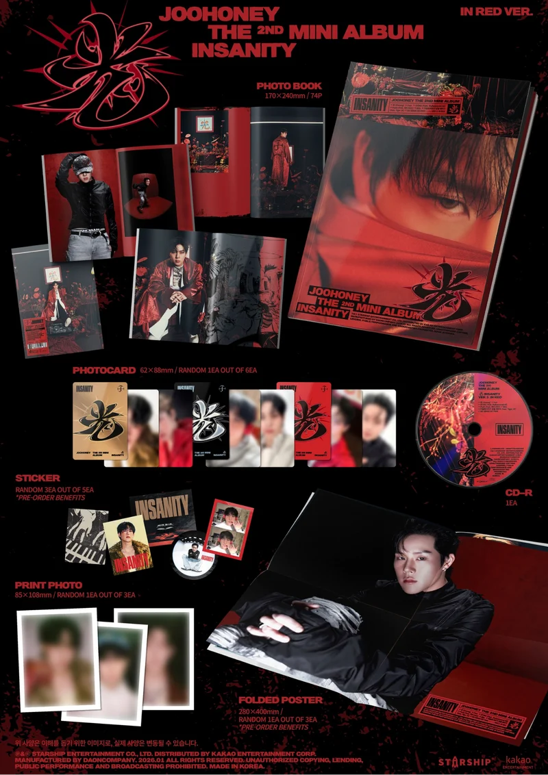 JOOHONEY – 光 (INSANITY) Álbum