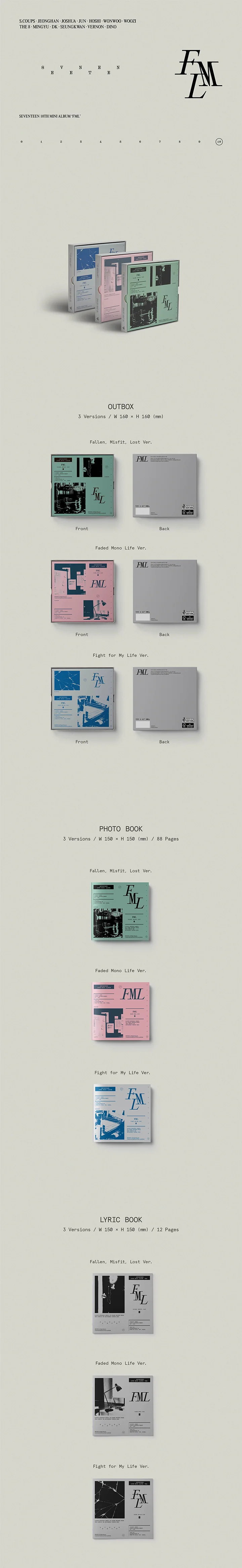 Seventeen - FML Álbum
