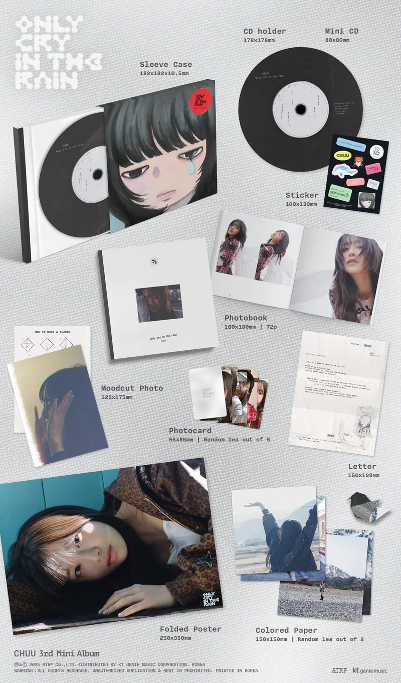 CHUU - Only cry in the rain Álbum