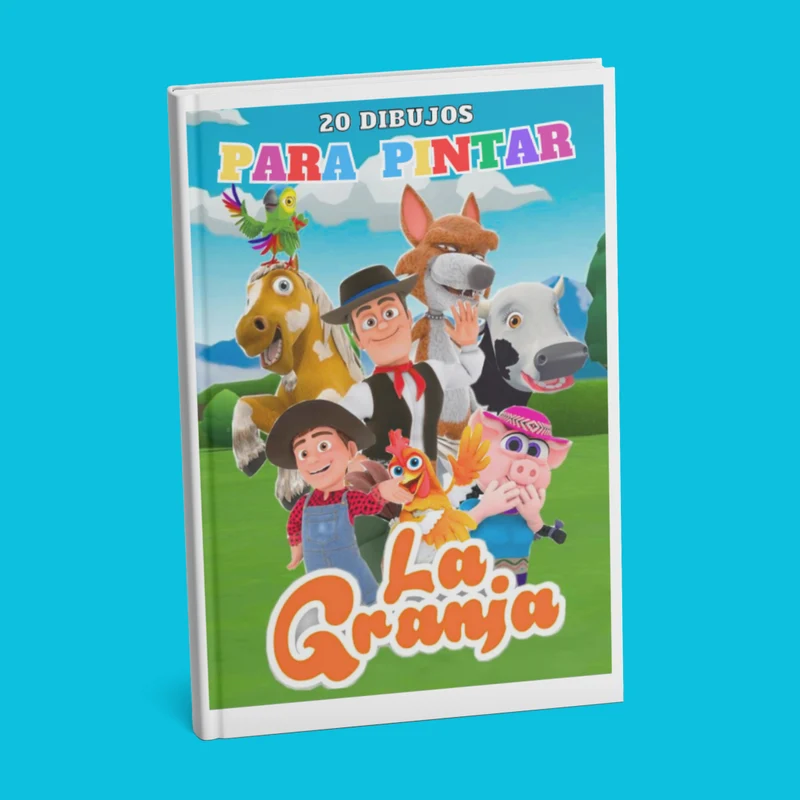 LA GRANJA DE ZENÓN - Librito para pintar