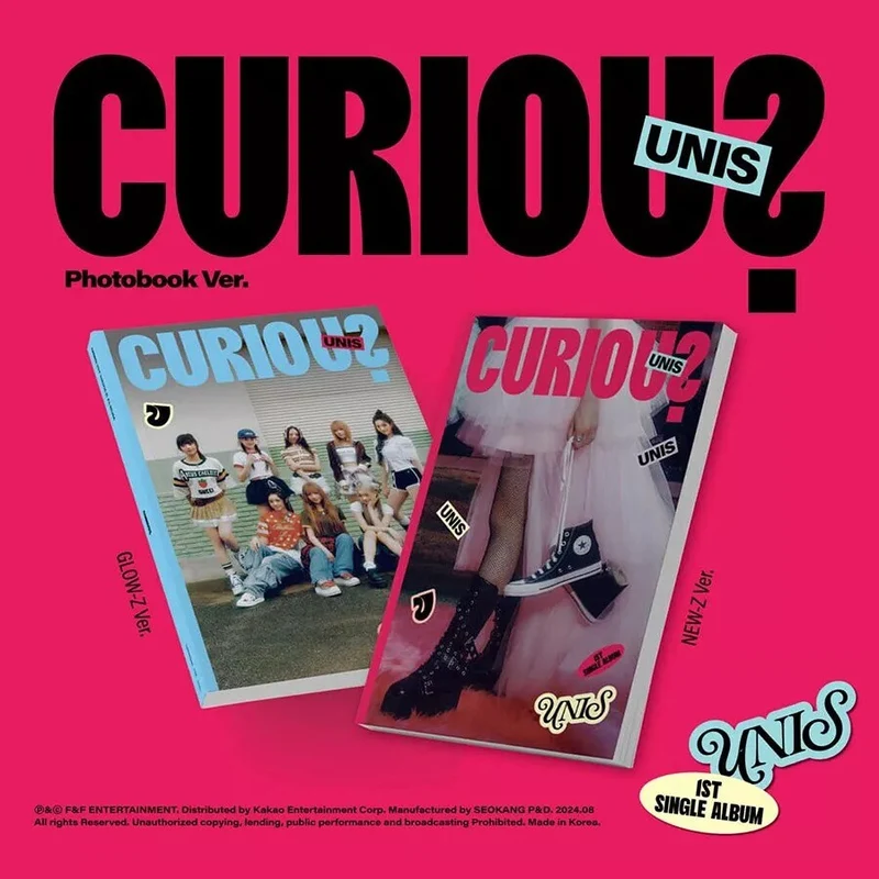 UNIS – CURIOUS (Photobook Ver.) Álbum