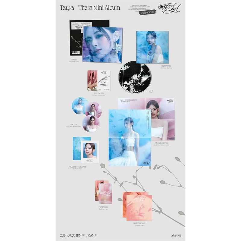 TZUYU – abouTZU (Digipack Ver.) Álbum