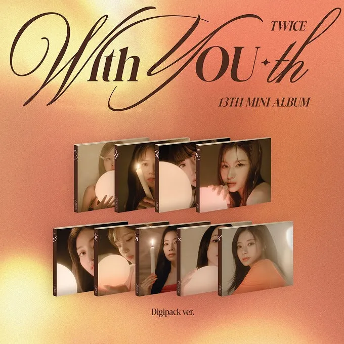 TWICE – With You-th Digipack Álbum