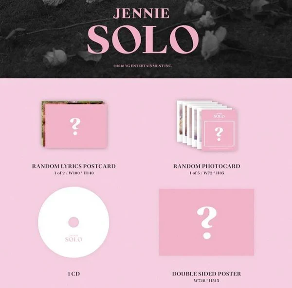 JENNIE – [SOLO] Photobook Álbum