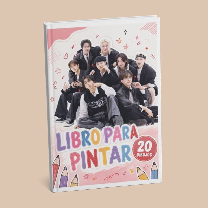 STRAY KIDS - Librito para pintar