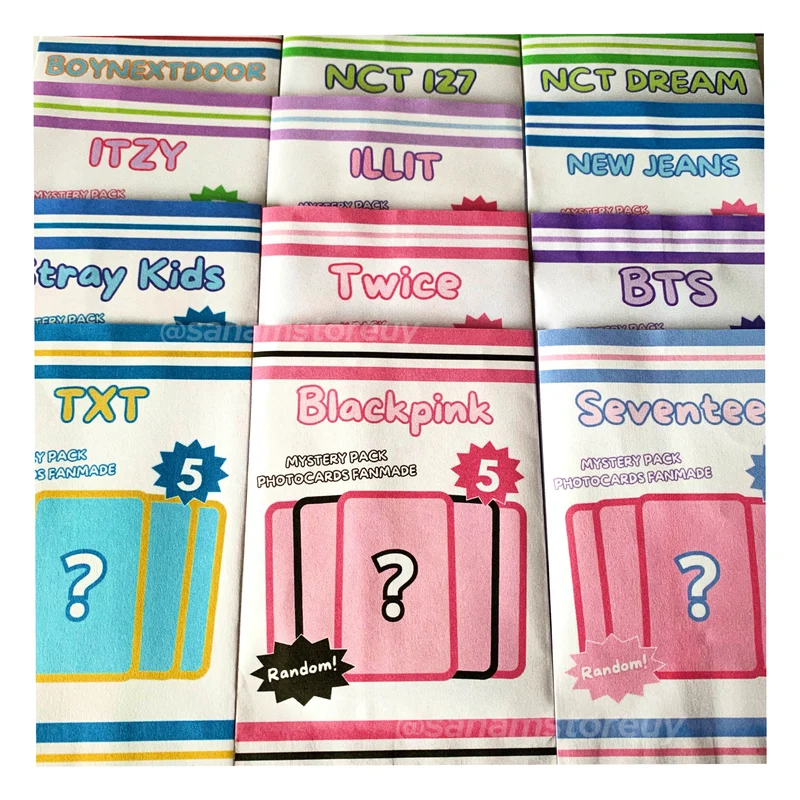 MYSTERY PACK 5 Photocards