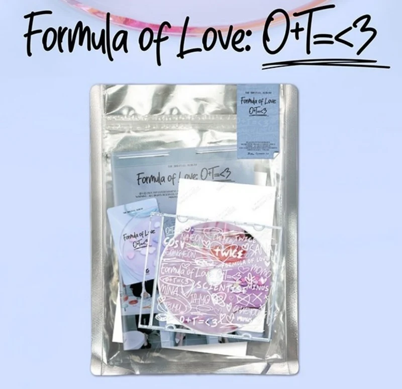 TWICE - Formula of Love (Result File Ver.) Álbum