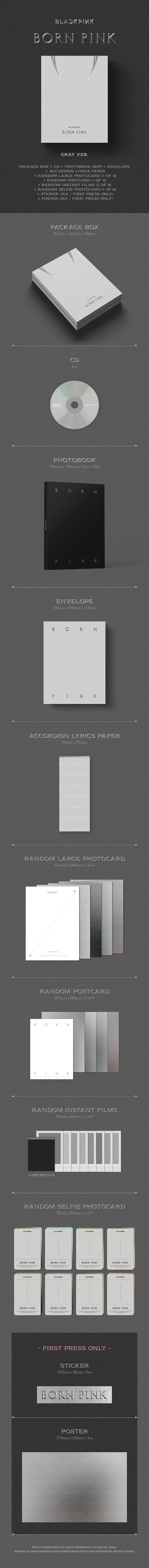 BLACKPINK - BORN PINK (BOX SET Ver.) Álbum