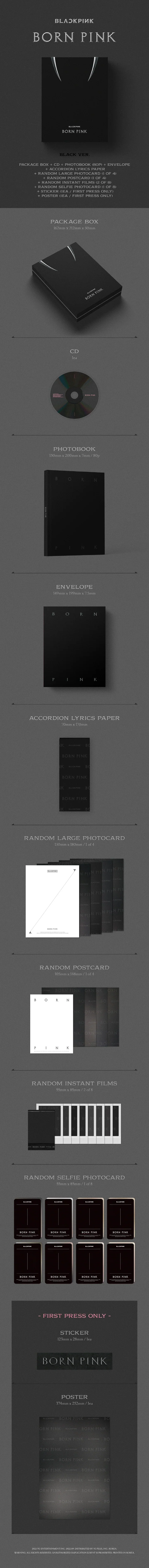BLACKPINK - BORN PINK (BOX SET Ver.) Álbum