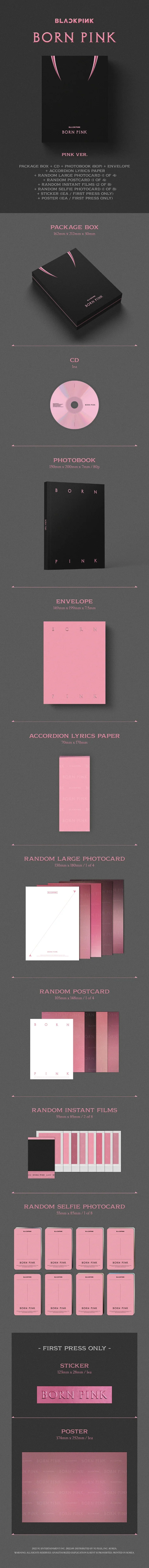 BLACKPINK - BORN PINK (BOX SET Ver.) Álbum