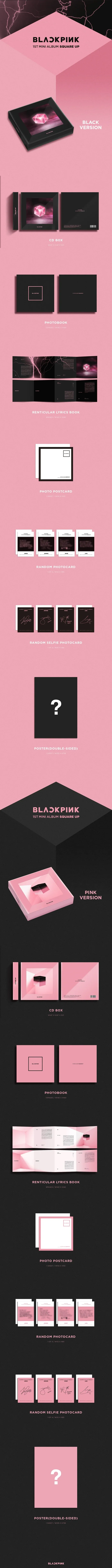 BLACKPINK – SQUARE UP Álbum