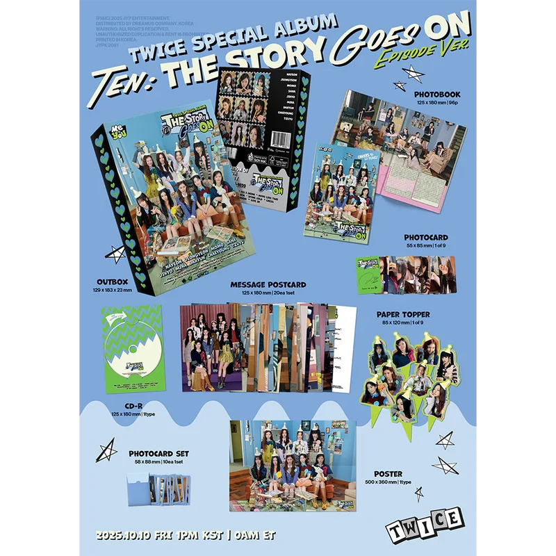 TWICE - TEN: The Story Goes On (EPISODE Ver.) Álbum