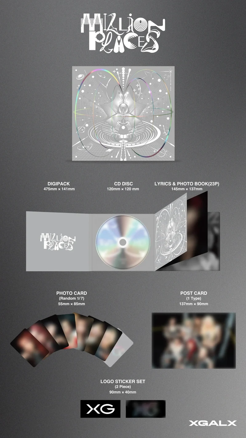 XG – Million Places Álbum Japonés
