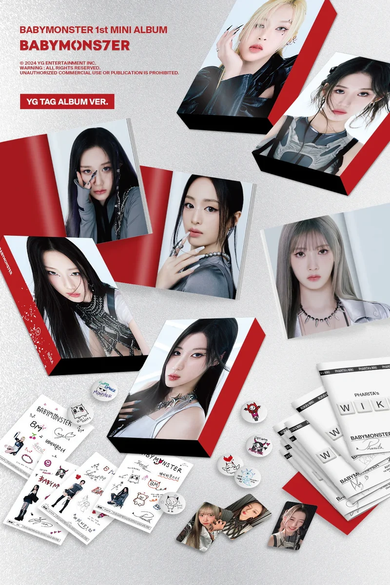 BABYMONSTER - [BABYMONS7ER] YG TAG Álbum
