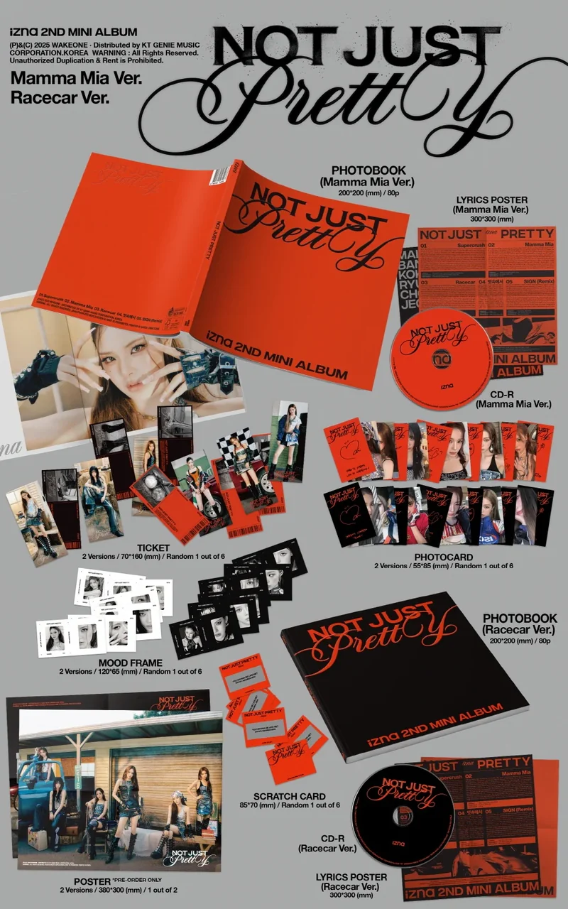 izna – Not Just Pretty (Photobook Ver.) Álbum