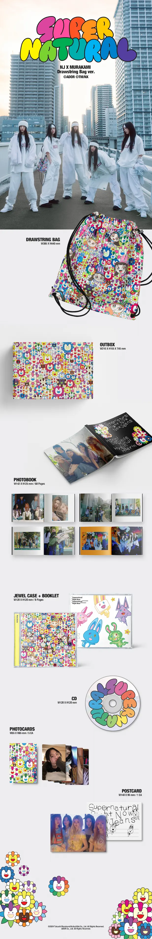 NewJeans - Supernatural (Drawstring Bag Ver.)